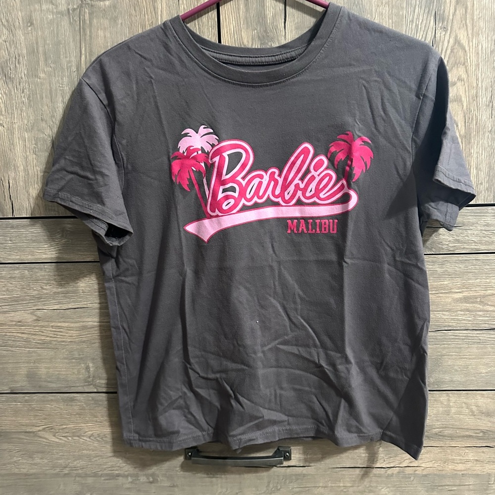 Barbie Gray Logo T-Shirt